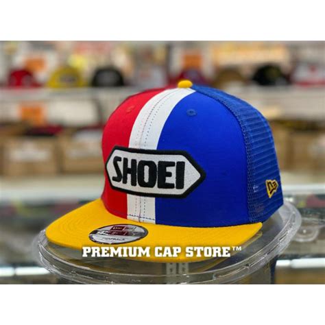 Hot Item Men Trucker Cap Hat Topi Lelaki Dewasa Jaring Shoei New Era Yellow Brim Ready Stock