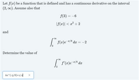 Solved Let F X F X Be A Function That Is Defined And Has A Chegg