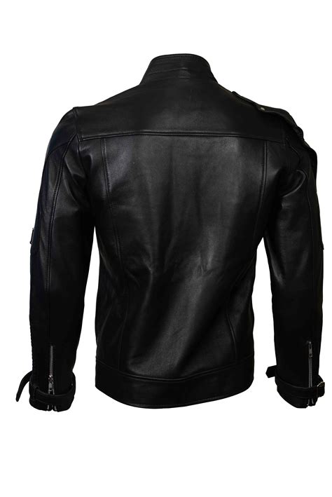 Slimfit Rider Leather Jacket | Leather Jacket For Men