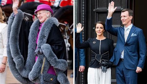 Wie dänische Königin Margrethe und ihr Sohn Joachim nach dem