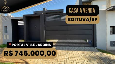 Casa A Venda Em Boituva No Bairro Portal Ville Jardins Piscina E 03