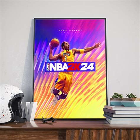 Kobe Bryant cover of NBA 2K24 edition official poster canvas - REVER LAVIE