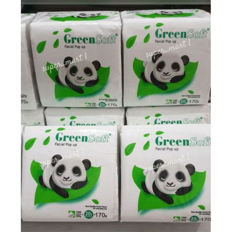 Jual Panda Tissue Green Soft Tissue Panda Tisu Pop Up Panda Green