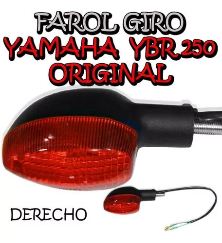 Farol De Giro Yamaha Ybr Xtz 250 Original Delantero Der Fas