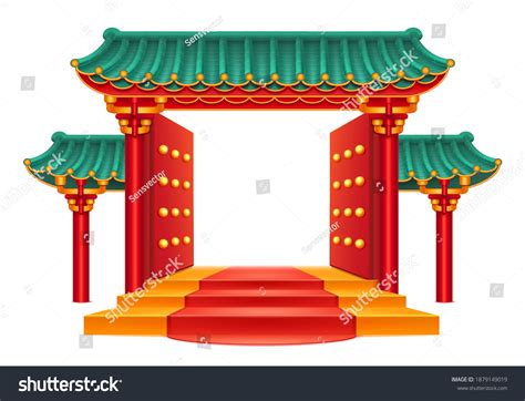 9,502 Chinese Gate Illustration Images, Stock Photos & Vectors ...