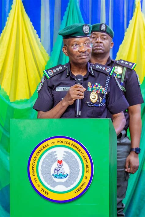 Igp Egbetokun Flags Off Training Of Special Intervention Squad Voice