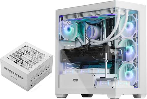 Amazon Darkflash Ds Atx Full View Dual Tempered Glass Pc Case