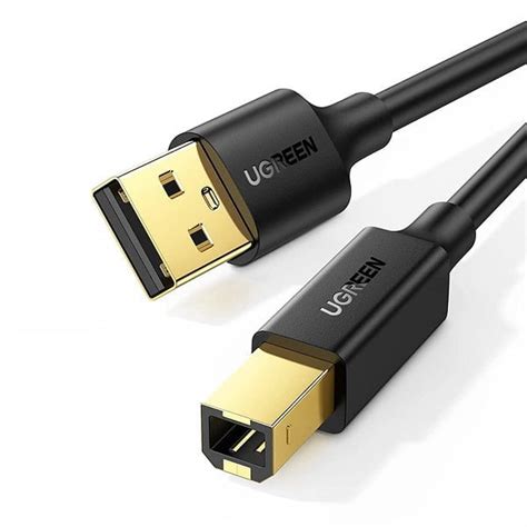 UGREEN USB 2 0 AM To BM Print Cable 1 5m Black US135 Buytec Stores