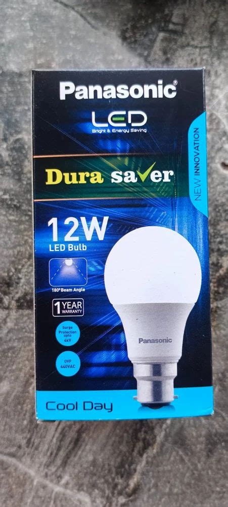 E W Panasonic Saver Max Led Bulb Cool White K At Rs Piece