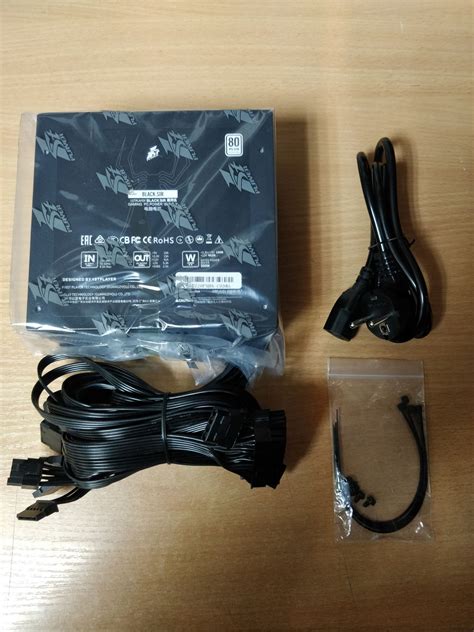 Блок питания 1STPLAYER BLACK.SIR, 500W, 80+ Standart (SR-500W) — купить ...