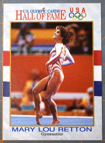 Mary Lou Retton Impel U S Olympic Hall Of Fame Gymnastics Card