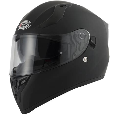 Vcan H Plain Motorcycle Helmet Matt Black Stylish Safe