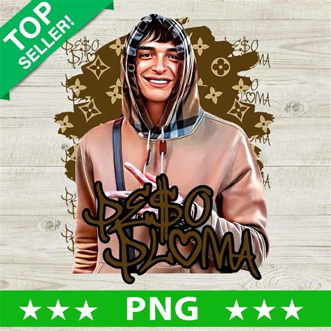 Peso Pluma Rapper PNG Peso Pluma Lover Sublimation Transfer PNG