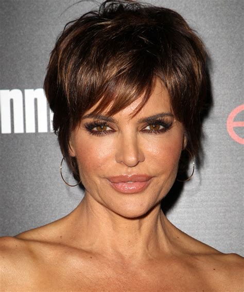 Hairstyles Lisa Rinna Hairstyle Casual Short Straight