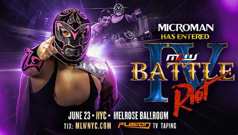 Microman Added To MLW Battle Riot IV 411MANIA