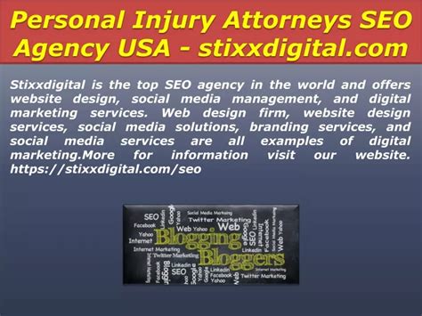 Ppt Personal Injury Attorneys Seo Agency Usa Powerpoint Presentation Id