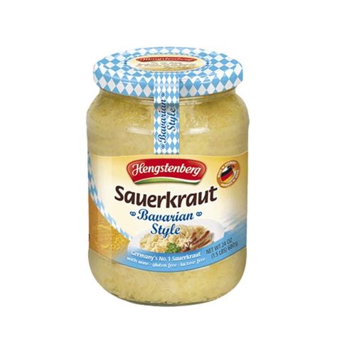 Hengstenberg Sauerkraut Bavarian Style 720ml Di Censo Butchers