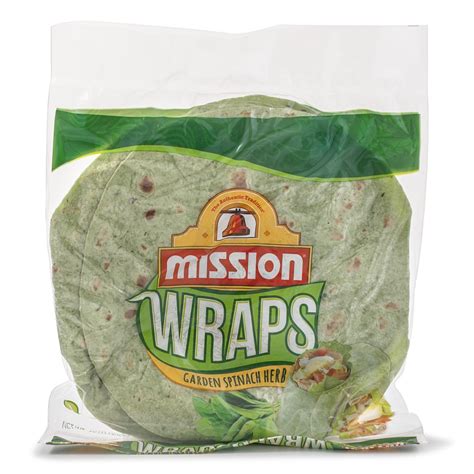 Weee Mission Garden Spinach Herb Wraps