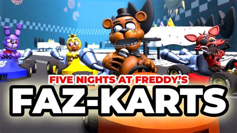 CARRERAS De FNAF En MULTIJUGADOR Para PC Y CELULAR Faz Karts Racing