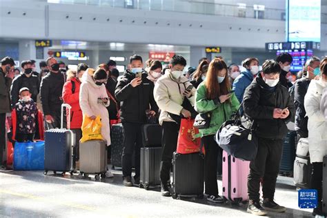 铁路迎来春节假期返程客流高峰新闻中心中国网