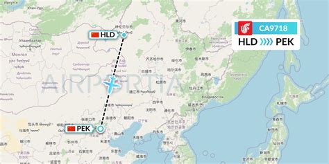 CA9718 Flight Status Air China Hailar To Beijing CCA9718