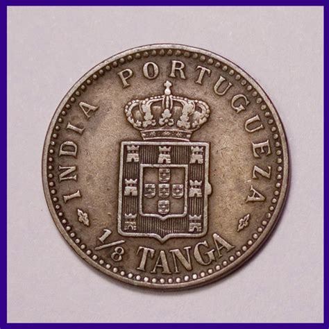 Th Tanga Carlos I Portuguese Coin