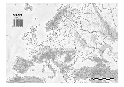 Print Map Quiz Europa Mapa físico hidrografía D geografía 1eso