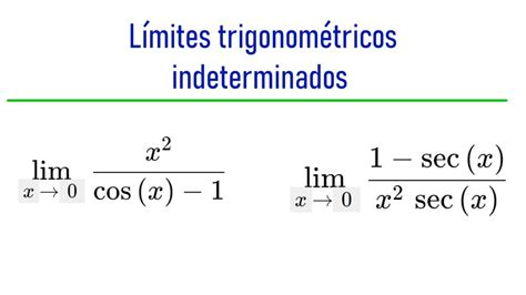 L Mites Trigonom Tricos Indeterminados Youtube