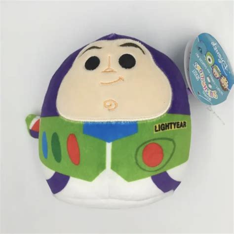 DISNEY PIXAR TOY STORY 5 BUZZ LIGHTYEAR Kellytoy Squishmallow NWT