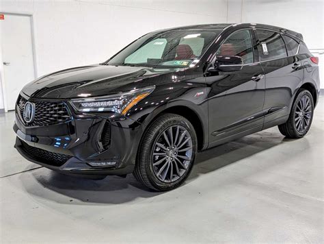 New 2024 Acura Rdx Sh Awd With A Spec Advance Package In Majestic Black