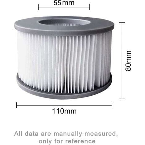 Pcs Hot Tub Filters For Mspa Inflatable Pools Filter Cartridge Pump Upgraded Version For Mspa