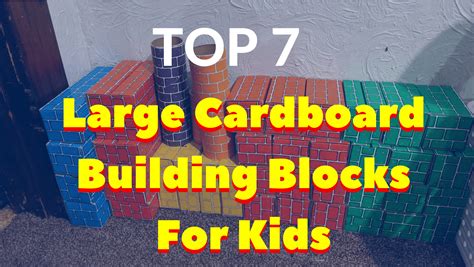 The TOP 7 Large Cardboard Building Blocks For Kids (Reviewed in 2020 ...