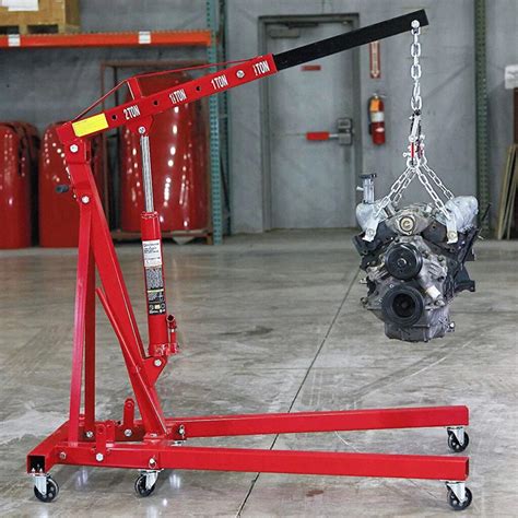 Engine Hoists Crane For Heavy Duty Lifting Ton Machine And Tools Bd