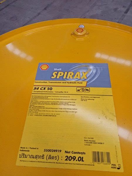 Shell Spirax S Cx L Drum Sejahtera Oil Distributor Oli