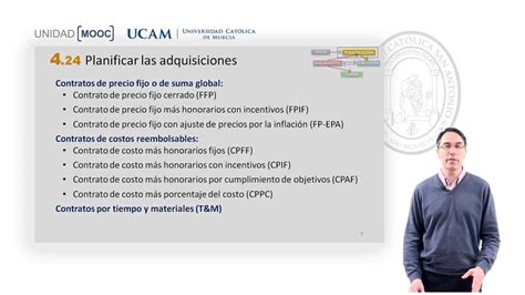 Curso Mooc Introducción Certificación Pmp Pmi Módulo 4 Planificar Las Adquisiciones Youtube