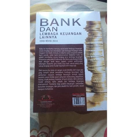 Jual Buku Bank Dan Lembaga Keuangan Lainnya Edisi Revisi Original