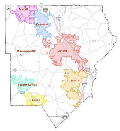 Cobb Municipalities | Cobb County Georgia