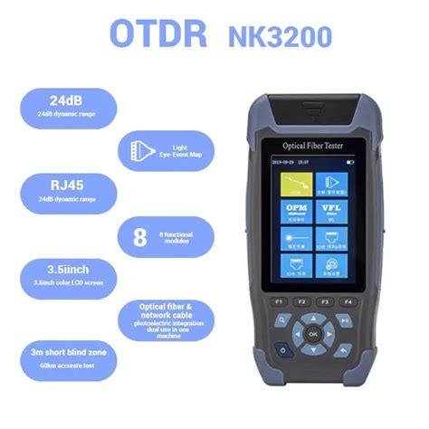 Ftth 13101550nm 60km Reflectometre Otdr Iolm Fiber Tester Machine