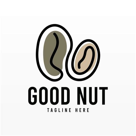 Nut logo design concept template 27179498 Vector Art at Vecteezy