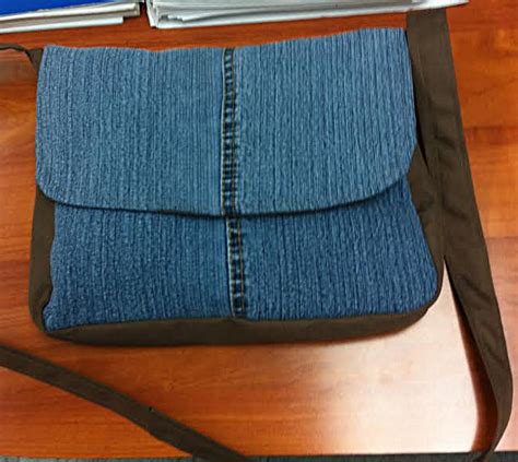 Diy Recycled Denim Crossbody Bag By Yoxxy On Deviantart