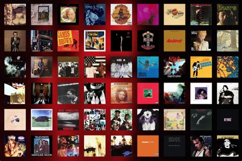 Avec Son Classement Des « 500 Meilleurs Albums De Tous Les Temps Le