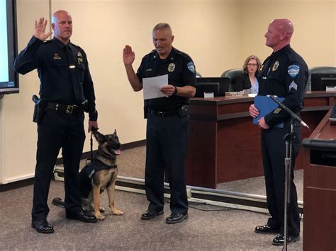 New police K9 sworn in with the South Lake Tahoe Police Department | KRNV