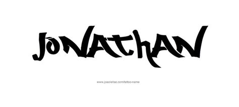 Jonathan Name Tattoo Designs