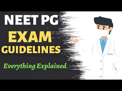 NEET PG Exam Guidelines Issued By NBE Instruction For Candidates