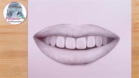 25 Easy Smile Drawing Ideas - Smile Drawing Reference