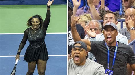 Serena Williams Continues Dream U S Open Run With Win Tiger Woods