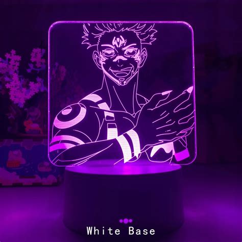 LED Lampka Nocna Anime Lampa Jujutsu Kaisen Gojo Satoru Rysunek Do