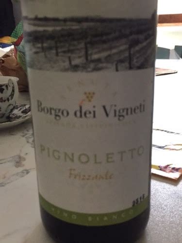 Borgo Dei Vigneti Pignoletto Frizzante Vivino Us