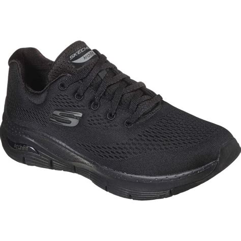 Skechers ARCH FIT - Dámská volnočasová obuv - černá | SPORTISIMO.CZ