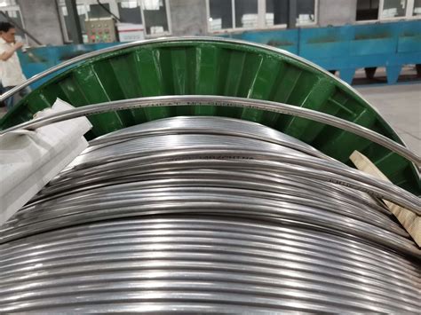 316L Capillary Coiled Tubing 6 35mm Diameter Factory Wide Steel